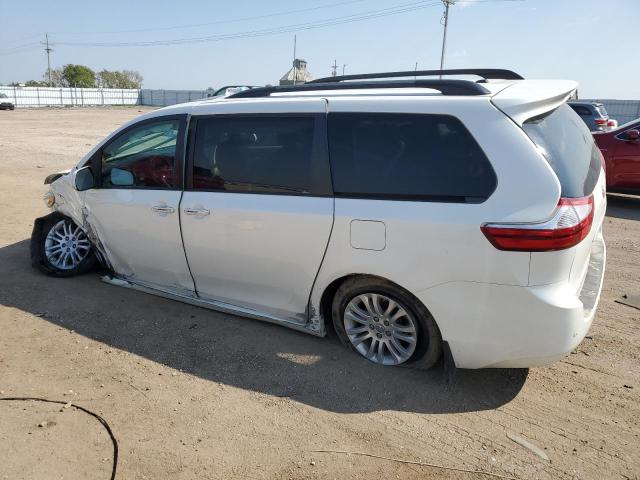5TDYK3DC2GS743642 - 2016 TOYOTA SIENNA XLE თეთრი ფოტო 2