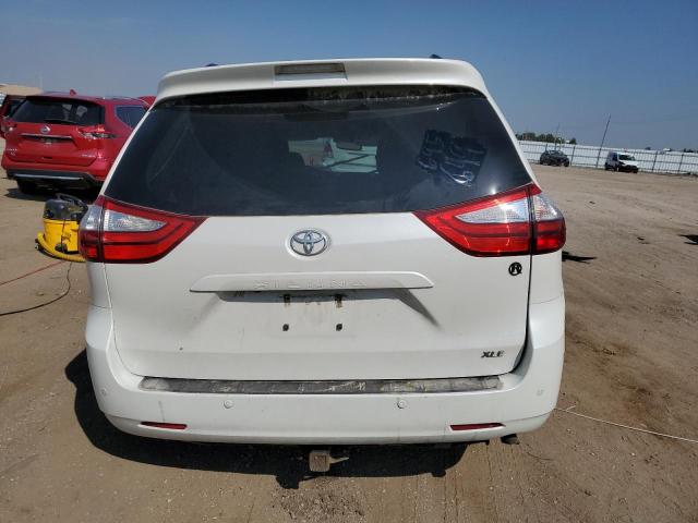 5TDYK3DC2GS743642 - 2016 TOYOTA SIENNA XLE თეთრი ფოტო 6