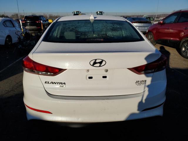 5NPD74LF3HH132236 - 2017 HYUNDAI ELANTRA SE WHITE photo 6