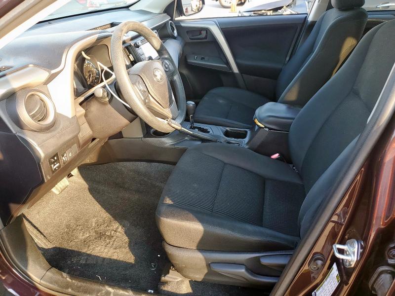 2T3ZFREV3HW385849 - 2017 TOYOTA RAV4 LE MAROON photo 7