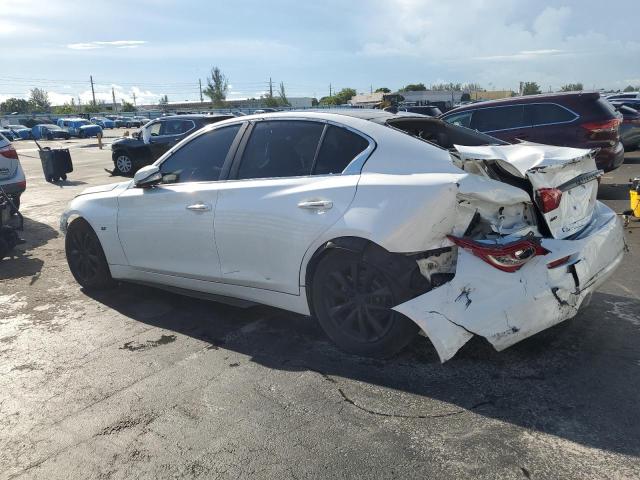 JN1BV7AP1EM683487 - 2014 INFINITI Q50 BASE Biały zdjęcie 2