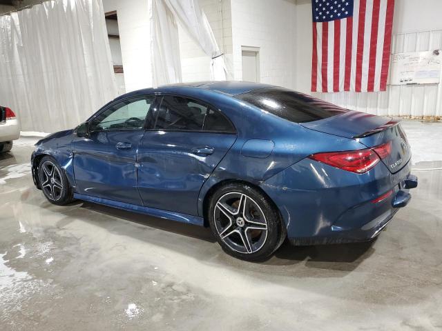 W1K5J4HB7LN084363 - 2020 MERCEDES-BENZ CLA 250 4MATIC BLUE photo 2