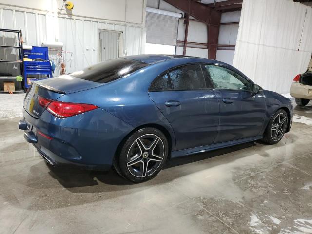 W1K5J4HB7LN084363 - 2020 MERCEDES-BENZ CLA 250 4MATIC BLUE photo 3