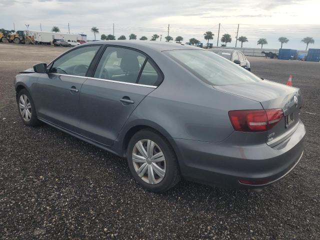 3VW2B7AJ1HM260187 - 2017 VOLKSWAGEN JETTA S GRAY photo 2