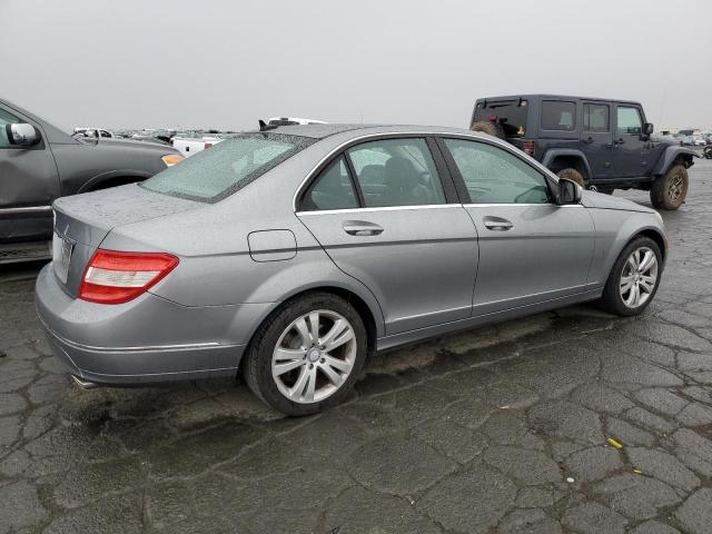 WDDGF54X28F063942 - 2008 MERCEDES-BENZ C 300 GRAY photo 3