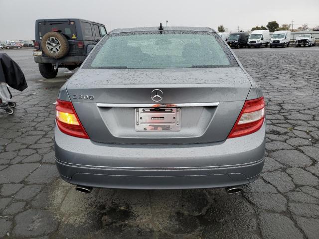 WDDGF54X28F063942 - 2008 MERCEDES-BENZ C 300 GRAY photo 6