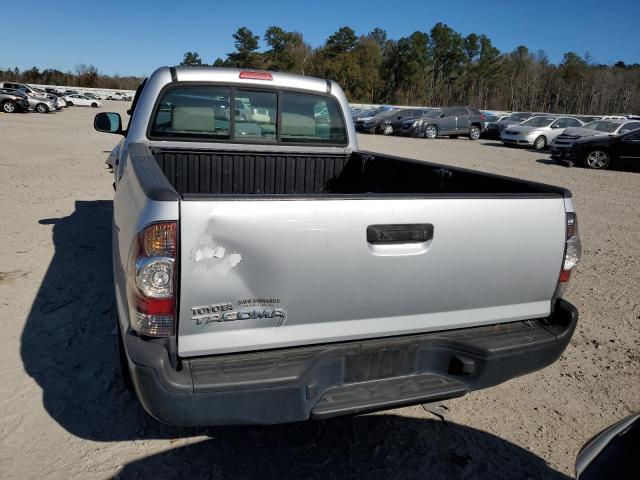 5TFNX4CNXBX002297 - 2011 TOYOTA TACOMA SILVER photo 6