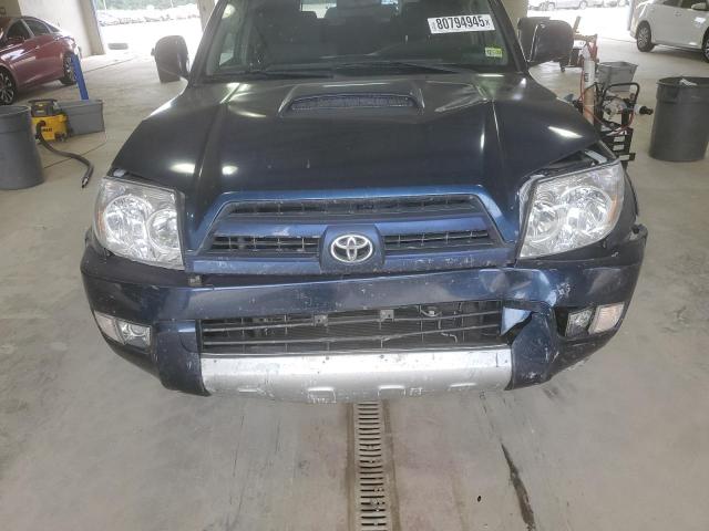 JTEBU14R338010941 - 2003 TOYOTA 4RUNNER SR5 ლურჯი ფოტო 12