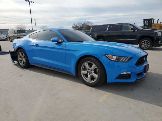 1FA6P8AM8H5210565 - 2017 FORD MUSTANG BLUE photo 4