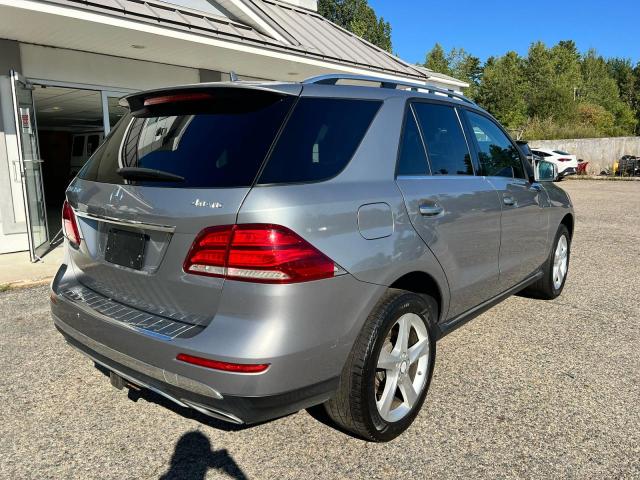 4JGDA5HB0GA710677 - 2016 MERCEDES-BENZ GLE 350 4MATIC GRAY photo 4