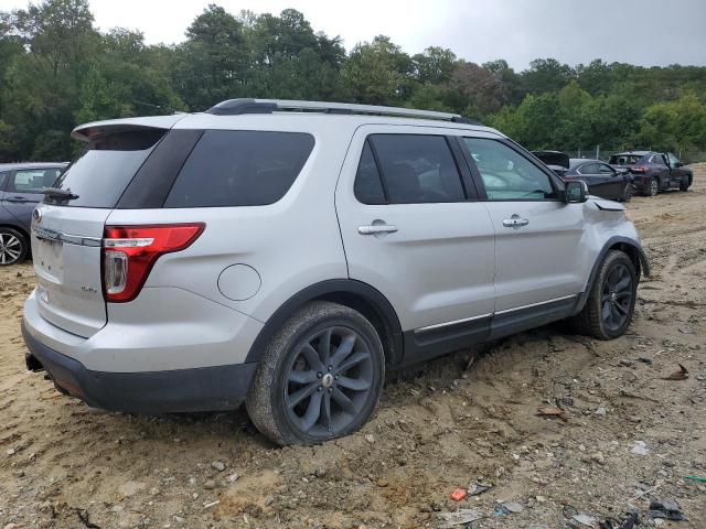 1FM5K8F83EGA90654 - 2014 FORD EXPLORER LIMITED SILVER photo 3