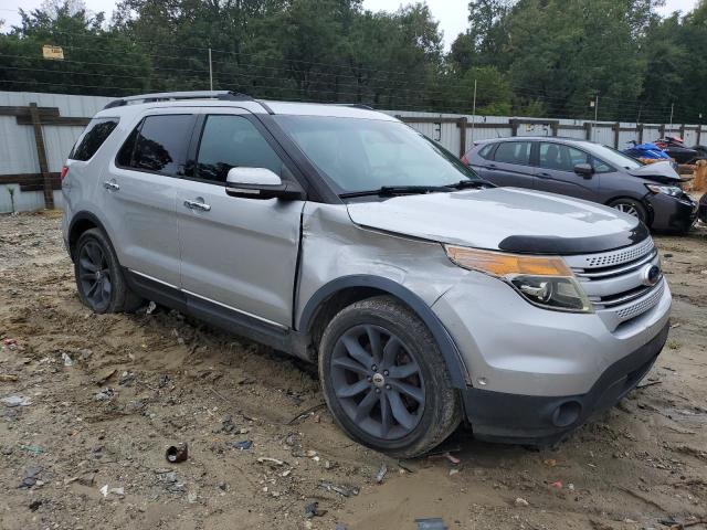 1FM5K8F83EGA90654 - 2014 FORD EXPLORER LIMITED SILVER photo 4