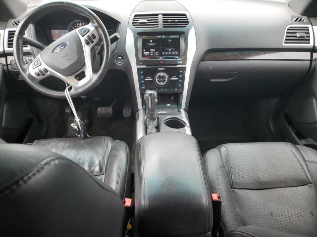 1FM5K8F83EGA90654 - 2014 FORD EXPLORER LIMITED SILVER photo 8