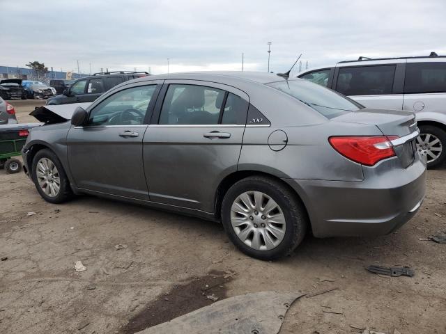 1C3CCBABXCN268548 - 2012 CHRYSLER 200 LX GRAY photo 2