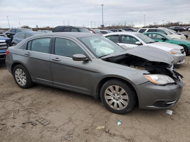 1C3CCBABXCN268548 - 2012 CHRYSLER 200 LX GRAY photo 4