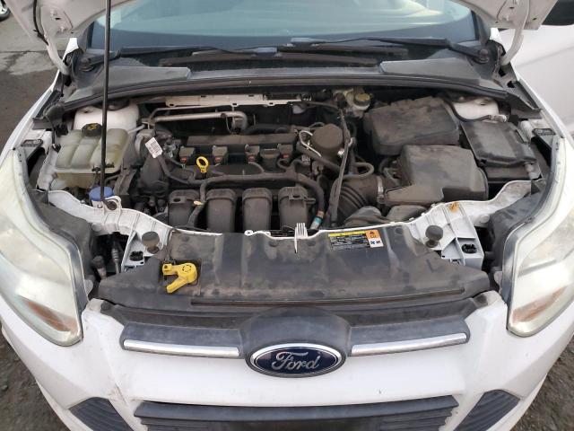 1FADP3E28EL199156 - 2014 FORD FOCUS S WHITE photo 11