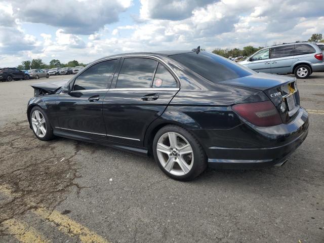 WDDGF8BB7BR165610 - 2011 MERCEDES-BENZ C 300 4MATIC BLACK photo 2