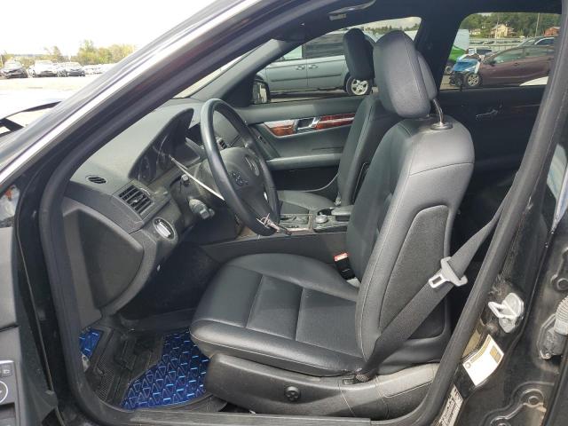 WDDGF8BB7BR165610 - 2011 MERCEDES-BENZ C 300 4MATIC BLACK photo 7
