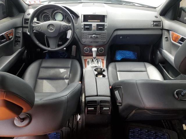 WDDGF8BB7BR165610 - 2011 MERCEDES-BENZ C 300 4MATIC BLACK photo 8