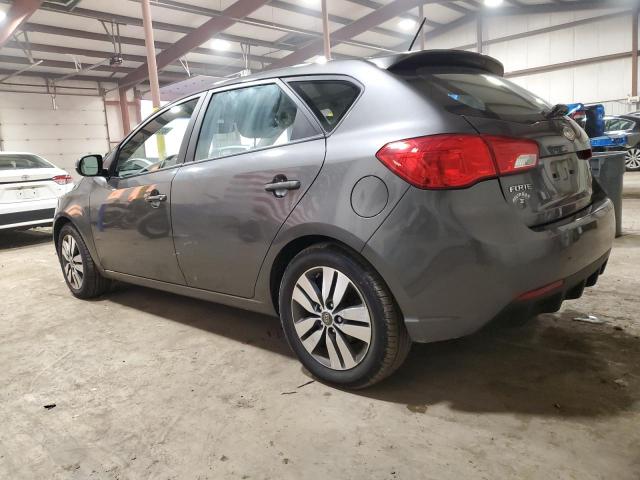 KNAFU5A25D5728222 - 2013 KIA FORTE EX GRAY photo 2