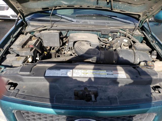 1FTRX18L3WNA38776 - 1998 FORD F150 GREEN photo 11