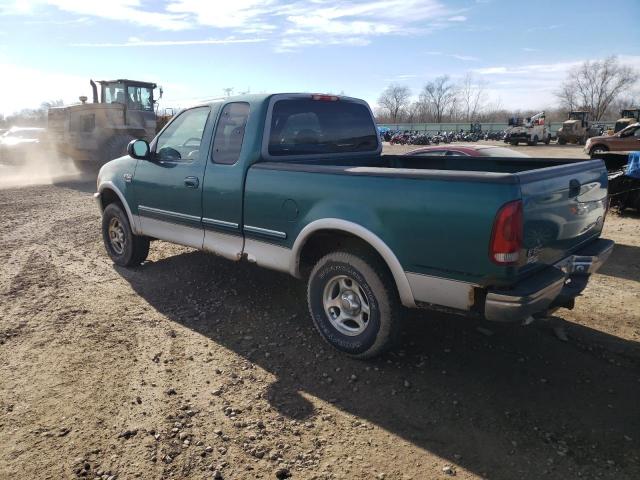 1FTRX18L3WNA38776 - 1998 FORD F150 GREEN photo 2