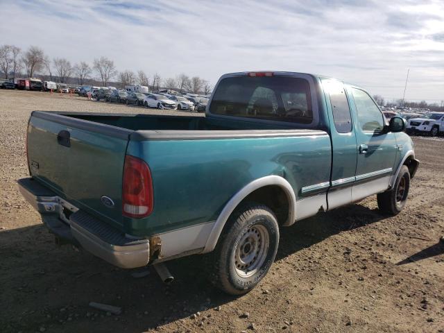 1FTRX18L3WNA38776 - 1998 FORD F150 GREEN photo 3