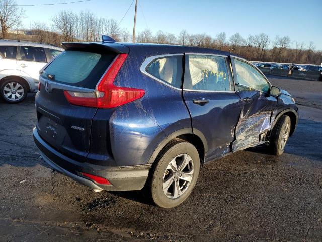 2HKRW6H3XJH204512 - 2018 HONDA CR-V LX BLUE photo 3