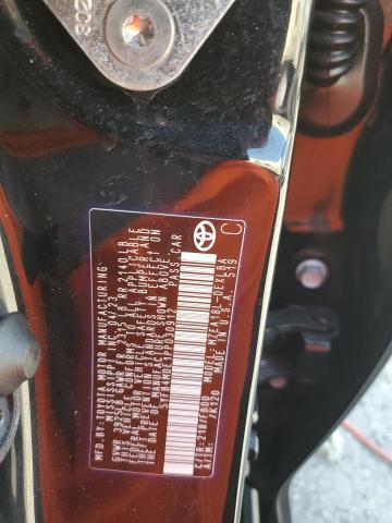 5YFB4MDE1PP030912 - 2023 TOYOTA COROLLA LE შავი ფოტო 12