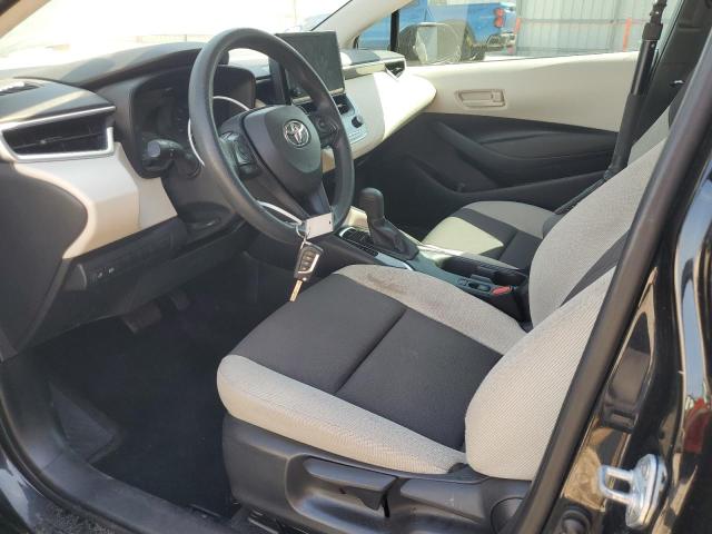 5YFB4MDE1PP030912 - 2023 TOYOTA COROLLA LE შავი ფოტო 7