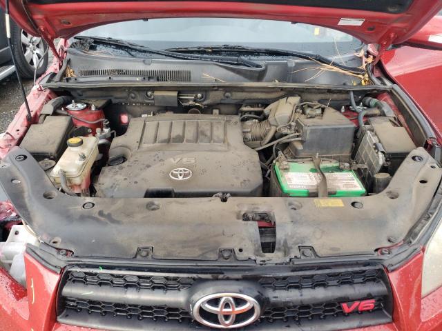 JTMBK32V195082267 - 2009 TOYOTA RAV4 SPORT RED photo 11