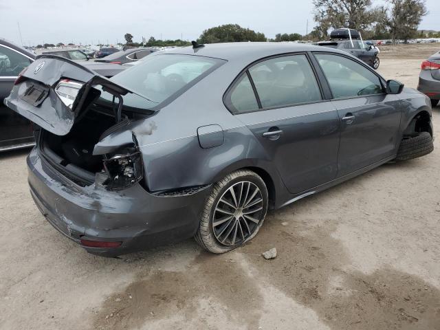 3VWD17AJ3FM421342 - 2015 VOLKSWAGEN JETTA SE GRAY photo 3