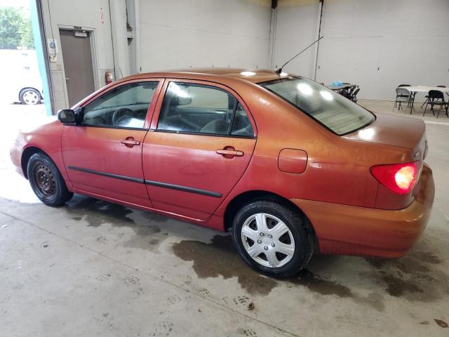 1NXBR32E64Z200254 - 2004 TOYOTA COROLLA CE Bordeaux Foto 2