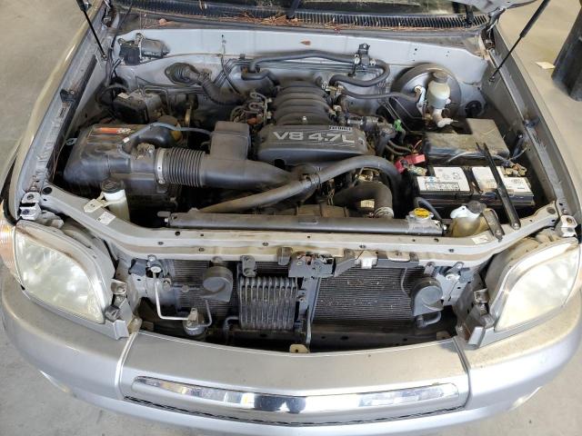 5TBRT34126S472282 - 2006 TOYOTA TUNDRA ACCESS CAB SR5 SILVER photo 11