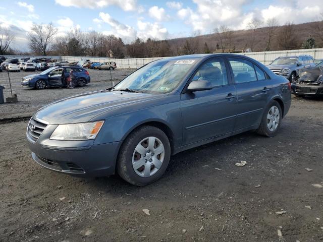 5NPET4AC8AH603747 - 2010 HYUNDAI SONATA GLS BLUE photo 1