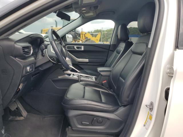 1FMSK8DH8MGB79611 - 2021 FORD EXPLORER XLT WHITE photo 7
