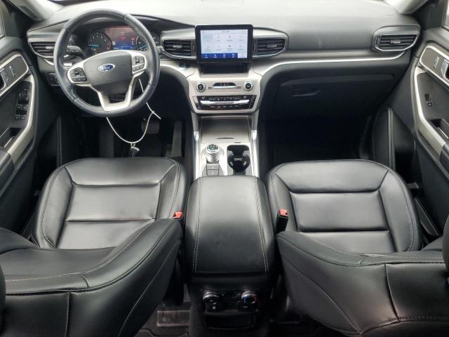 1FMSK8DH8MGB79611 - 2021 FORD EXPLORER XLT WHITE photo 8