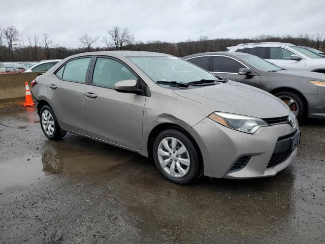 2T1BURHE9EC121043 - 2014 TOYOTA COROLLA L GRAY photo 4