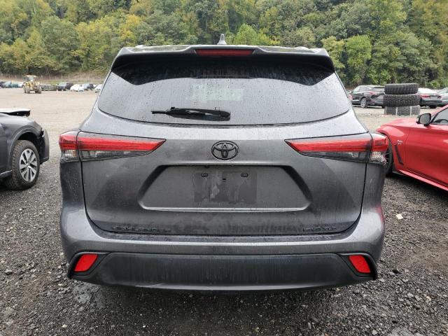 5TDGZRBH6MS558465 - 2021 TOYOTA HIGHLANDER XLE Gris foto 6