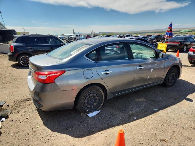 3N1AB7AP6JY277474 - 2018 NISSAN SENTRA S 灰色 照片 3