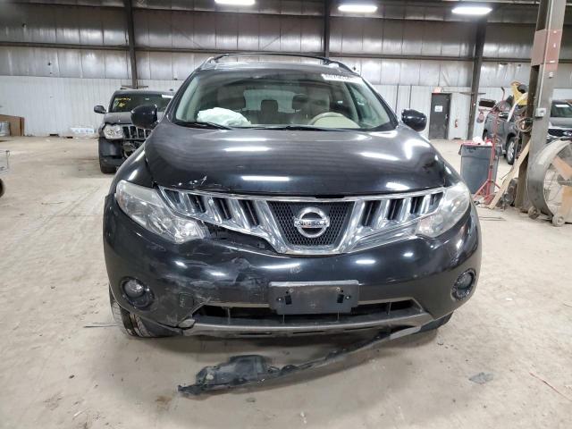 JN8AZ18W49W209782 - 2009 NISSAN MURANO S BLACK photo 5