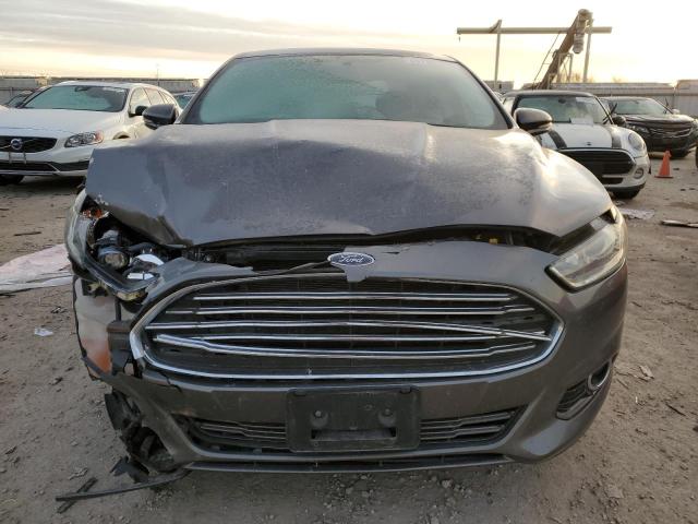 3FA6P0HR6DR311162 - 2013 FORD FUSION SE GRAY photo 5