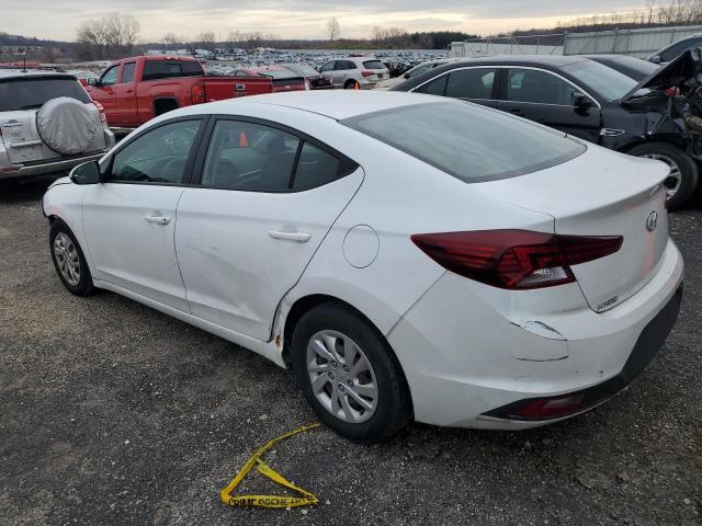 5NPD74LF7KH476093 - 2019 HYUNDAI ELANTRA SE WHITE photo 2