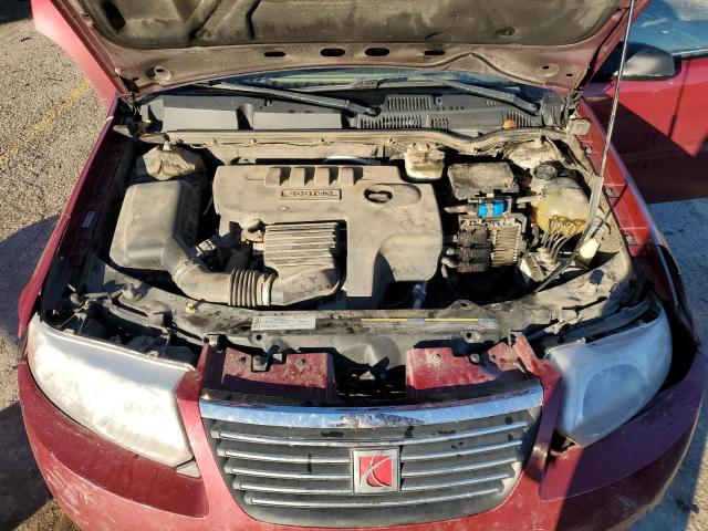1G8AJ58F27Z128635 - 2007 SATURN ION LEVEL 2 RED photo 11