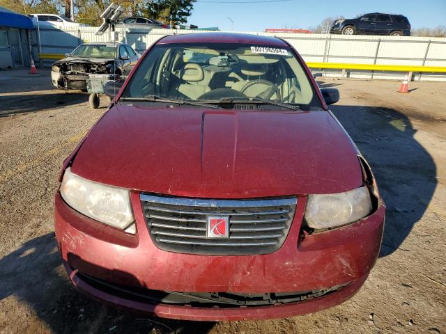 1G8AJ58F27Z128635 - 2007 SATURN ION LEVEL 2 RED photo 5