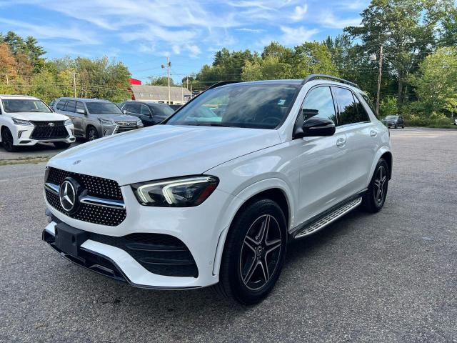 4JGFB4KB0MA484368 - 2021 MERCEDES-BENZ GLE 350 4MATIC WHITE photo 2