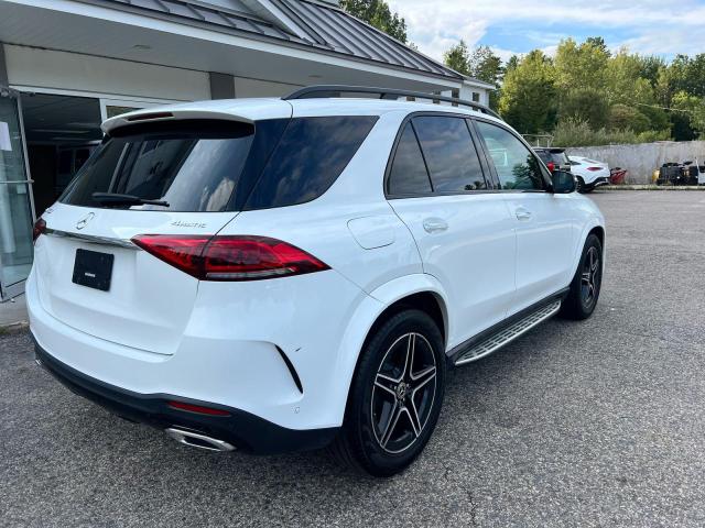 4JGFB4KB0MA484368 - 2021 MERCEDES-BENZ GLE 350 4MATIC WHITE photo 4