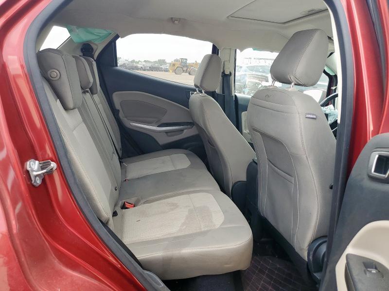 MAJ3P1TE8JC234799 - 2018 FORD ECOSPORT SE Կարմիր լուսանկար 10