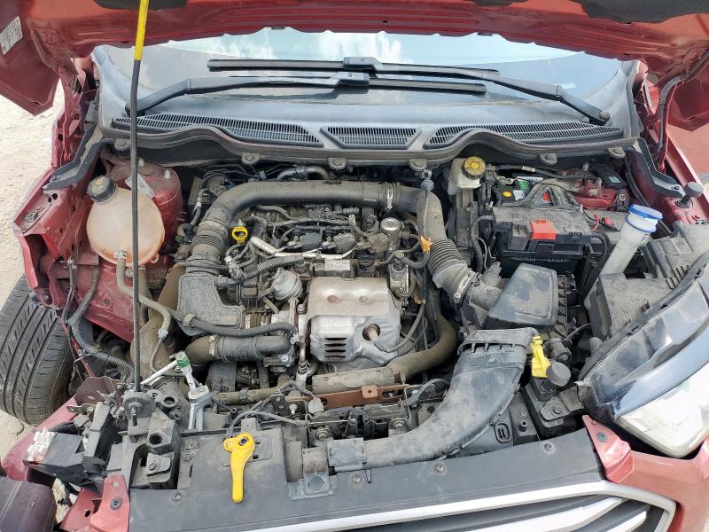 MAJ3P1TE8JC234799 - 2018 FORD ECOSPORT SE Կարմիր լուսանկար 11