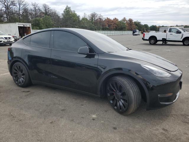 7SAYGDEF7SA350653 - 2025 TESLA MODEL Y BLACK photo 4